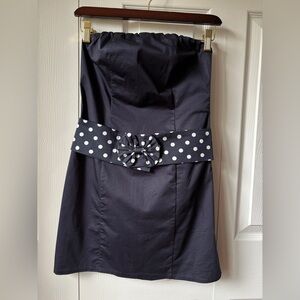 Navy Blue Short Dress Size S